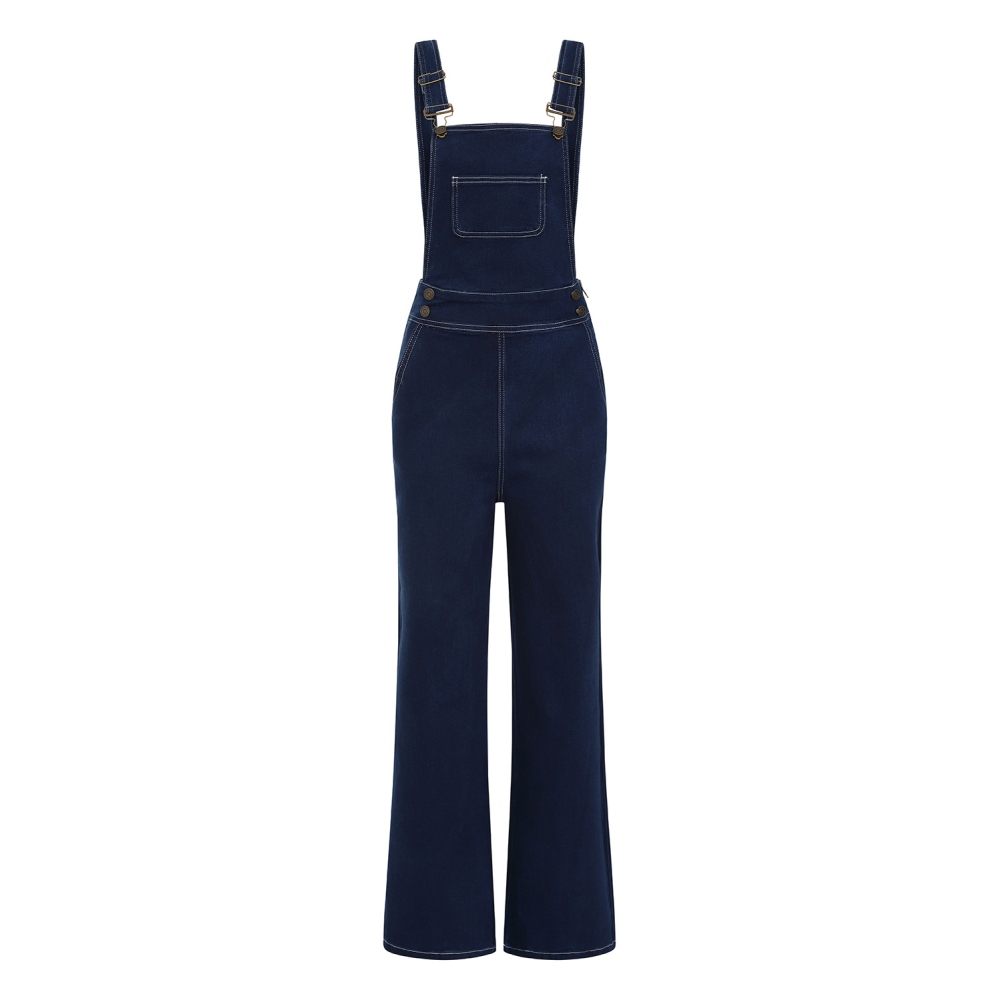 Banned - Penny Dungarees - Blue